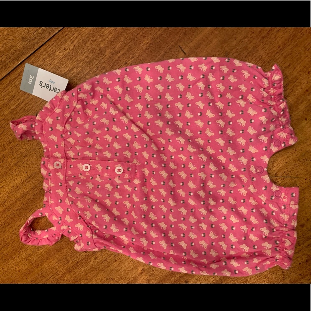 Two NWT Rompers 3 months - Picture 2 of 2